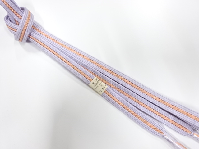 未使用品　正絹　手組帯締め